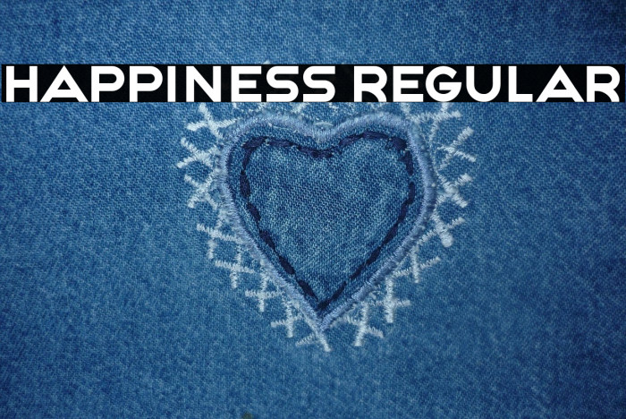 Happiness Regular Example 1