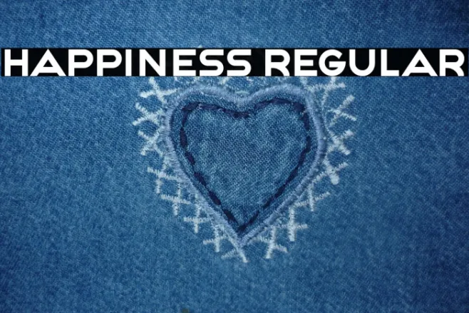 Happiness Regular Example 1