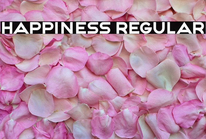 Happiness Regular Example 2