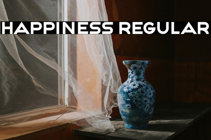 Happiness Regular Example 3