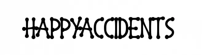 Happy Accidents  Frei Schriftart Herunterladen