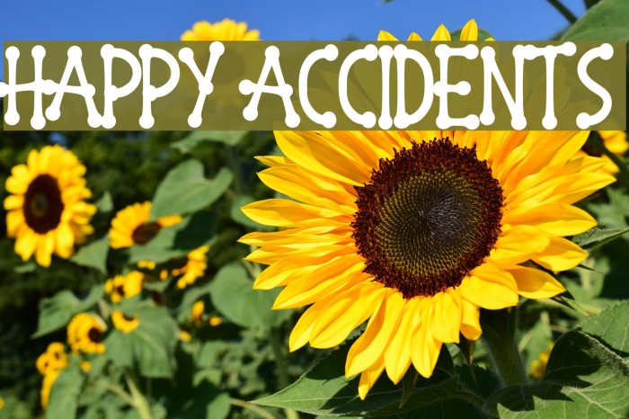 Happy Accidents Font examples