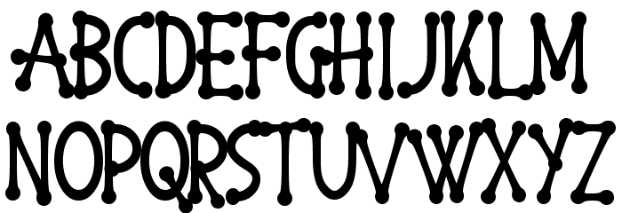 Happy Accidents Font LOWERCASE
