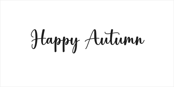 Happy Autumn Logo