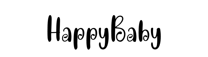 Happy Baby Font