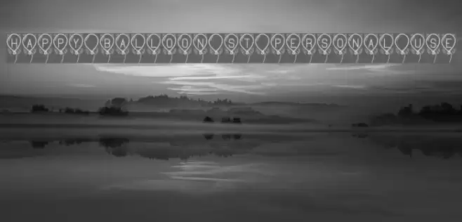 Happy Balloon St PERSONAL USE Шрифта examples