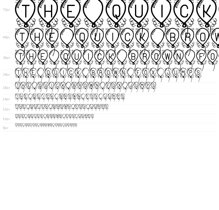 Happy Balloon St PERSONAL USE Waterfall