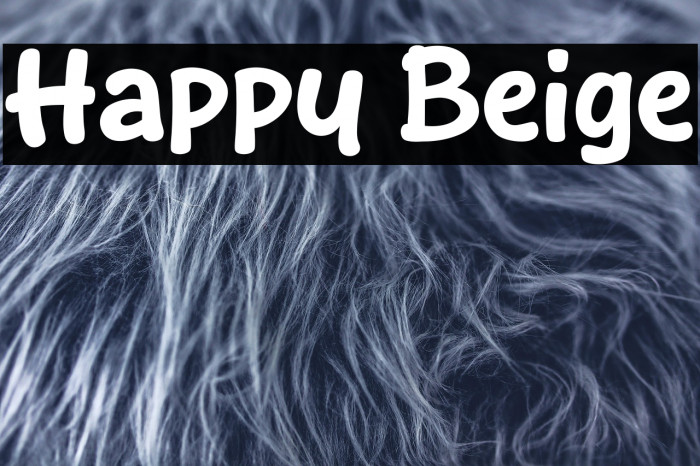Happy Beige Example 1