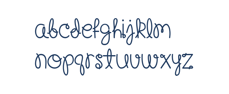 Happy Birthday, Baby (Bold)Regular Lowercase