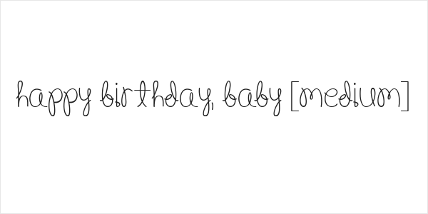 Happy Birthday, Baby [Medium] Logo