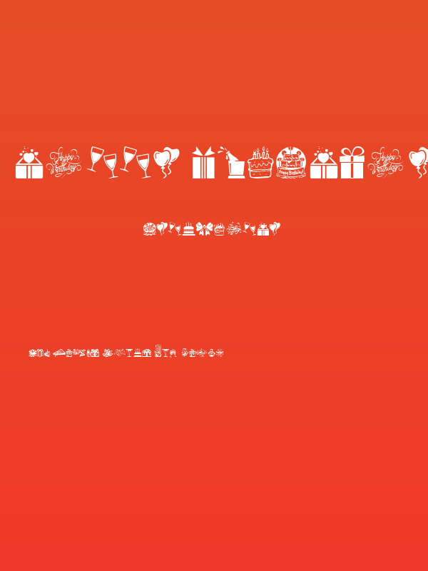 Happy Birthday Poster