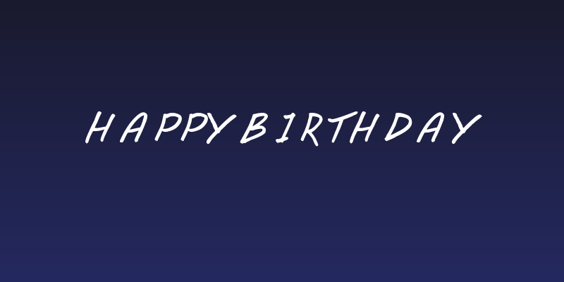 Happy Birthday Social Header