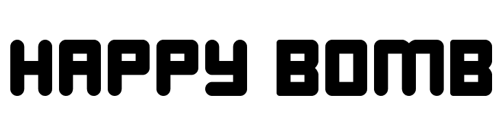 Happy Bomb  Free Fonts Download