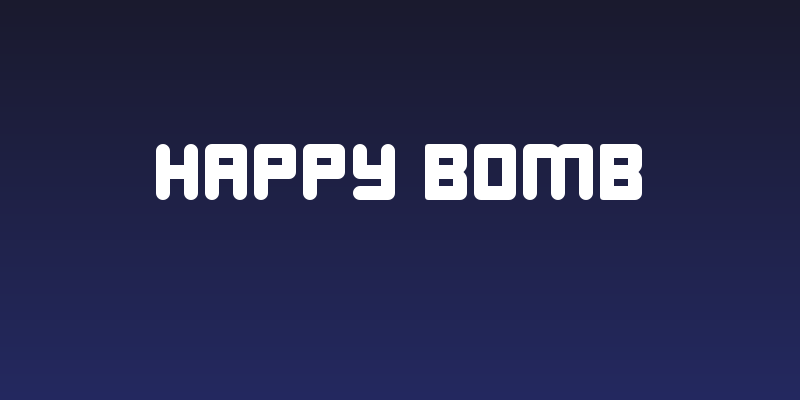 Happy Bomb Social Header