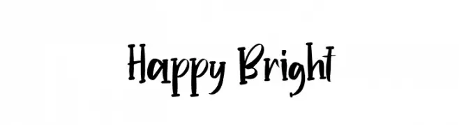 Happy Bright  baixar fontes gratis