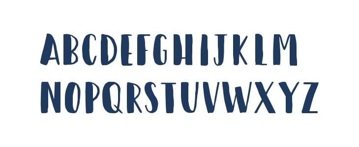 Happy Camper Regular Lowercase