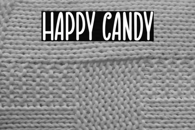 Happy Candy Font examples