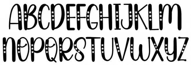 Happy Careful Semi Display Font LOWERCASE
