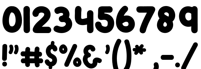 Happy Chicken Font OTHER CHARS
