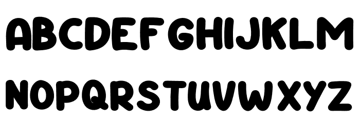 Happy Chicken Font LOWERCASE
