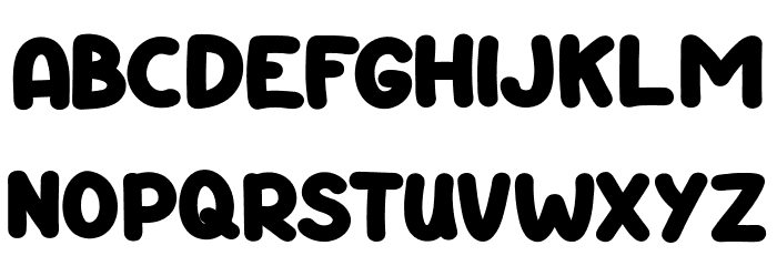 Happy Chicken Font LOWERCASE