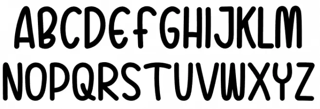 Happy Child PERSONAL USE ONLY! 字体 大写
