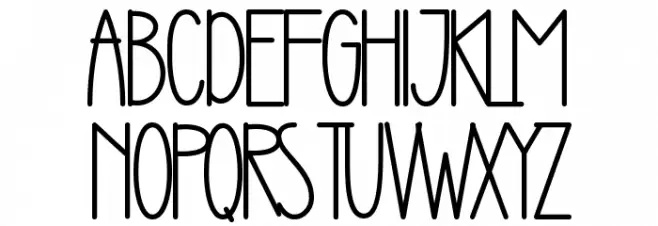 Happy Children - Personal Use Schriftart Groß