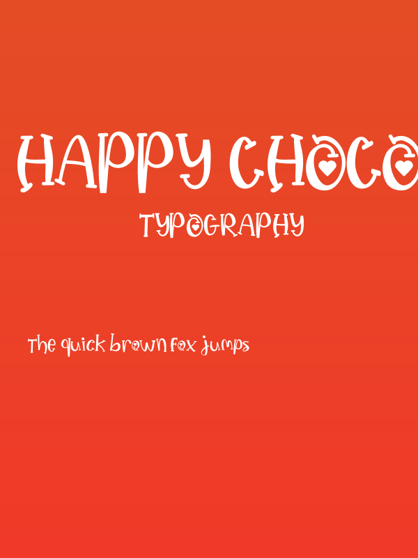 Happy Choco Poster