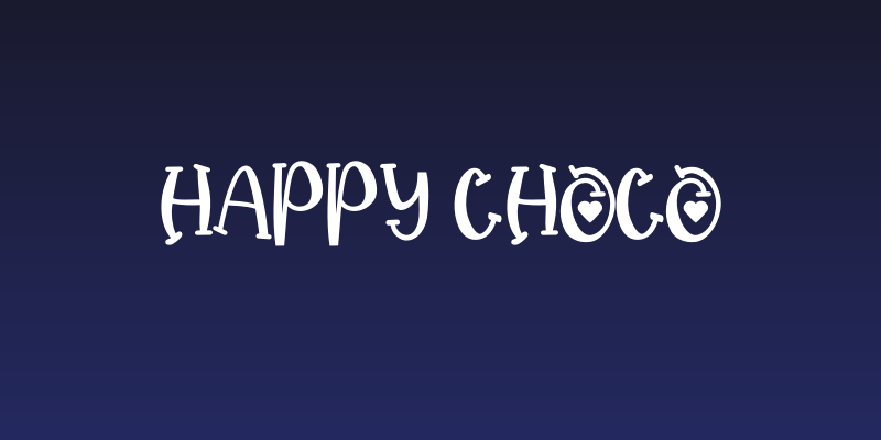 Happy Choco Social Header