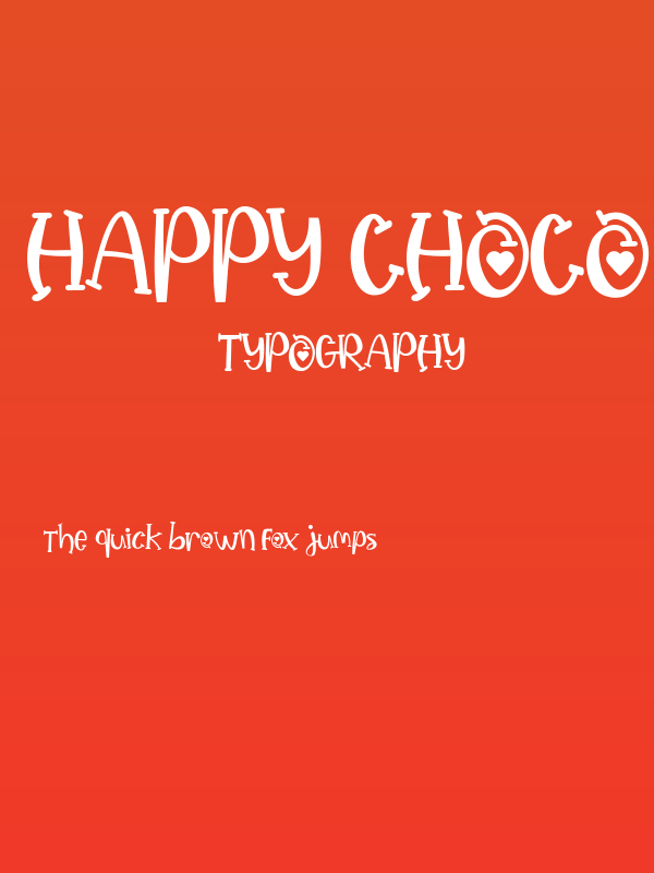 Happy Choco Poster