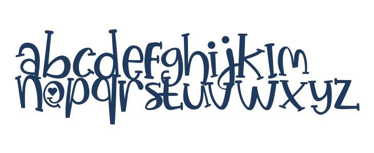 Happy Choco Lowercase