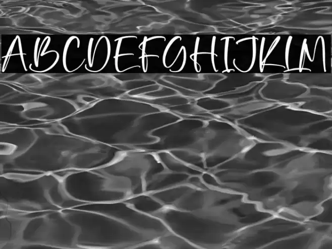 Happy Christiana Font examples