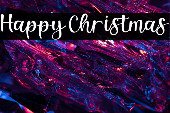 Happy Christmas Example 3