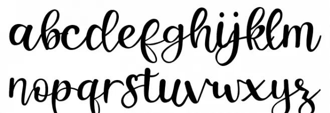 Happy Christmas Fonte MINÚSCULAS