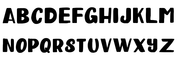 Happy Clover Display Font Litere mici