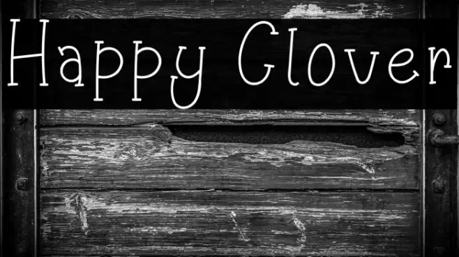 Happy Clover Font examples