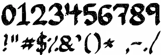 Happy Customer Font OTHER CHARS