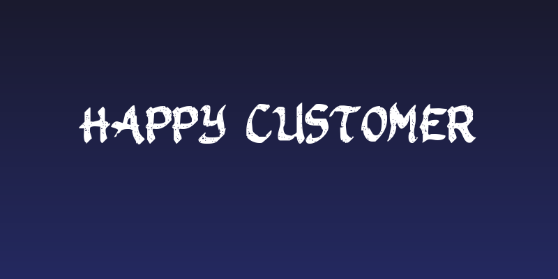Happy Customer Social Header