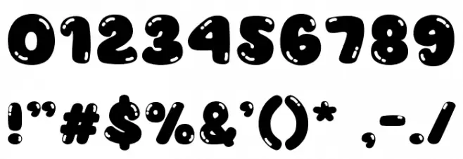 Happy-Dance Font OTHER CHARS