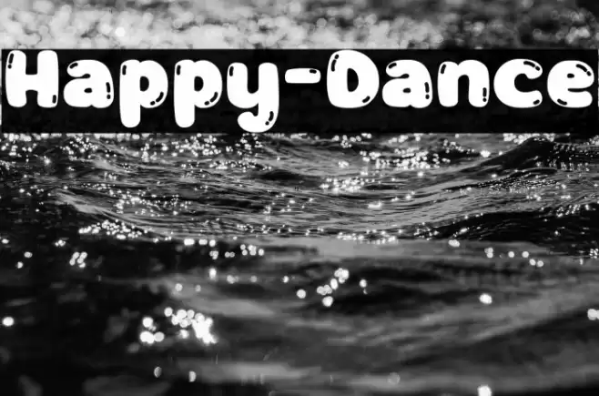 Happy-Dance Font examples