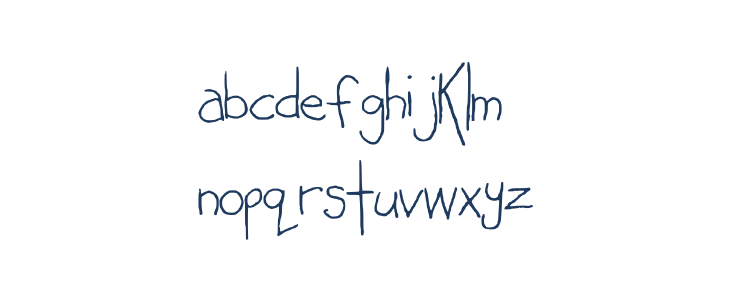 Happy Day Regular Lowercase