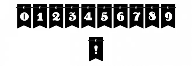 Happy Day School Black Font OTHER CHARS