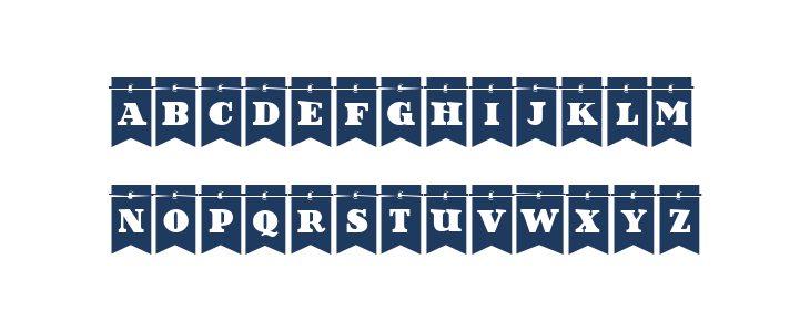 Happy Day School Black Lowercase