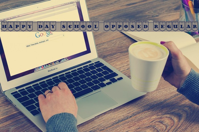 Happy Day School Opposed Regular Example 1