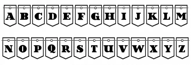 Happy Day School Opposed Regular Font LOWERCASE