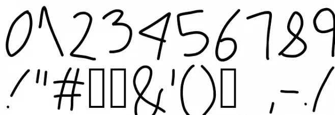 Happy Day Font OTHER CHARS