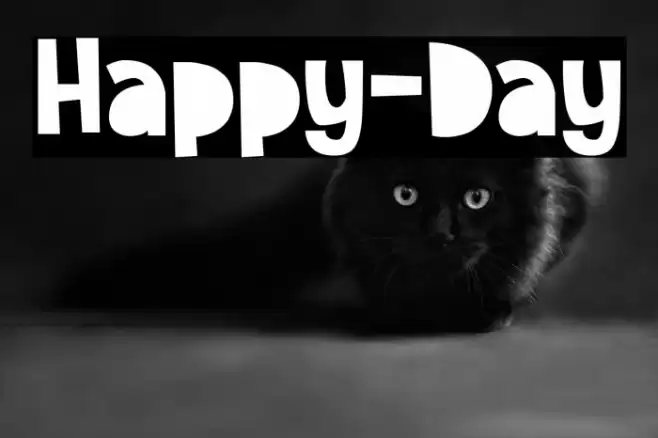 Happy-Day Font examples