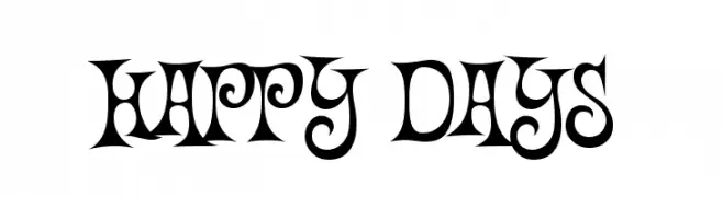 Happy Days  لخطوط تنزيل