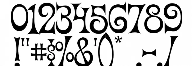 Happy Days Font Alte caractere