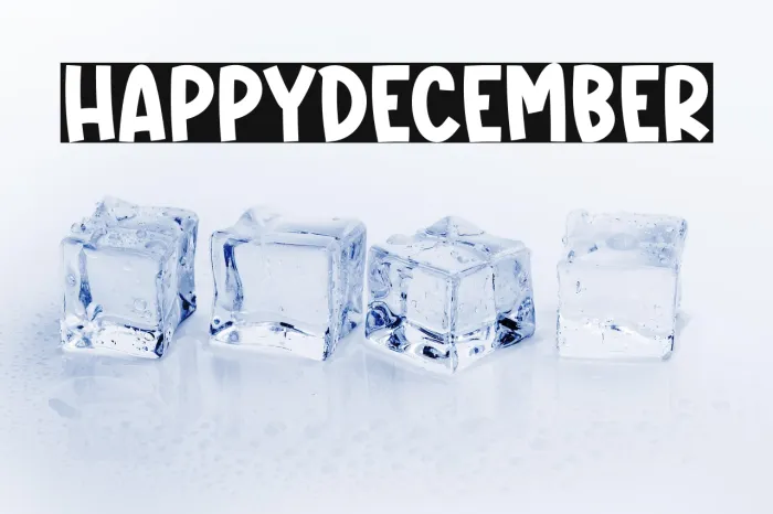 Happy December Example 2